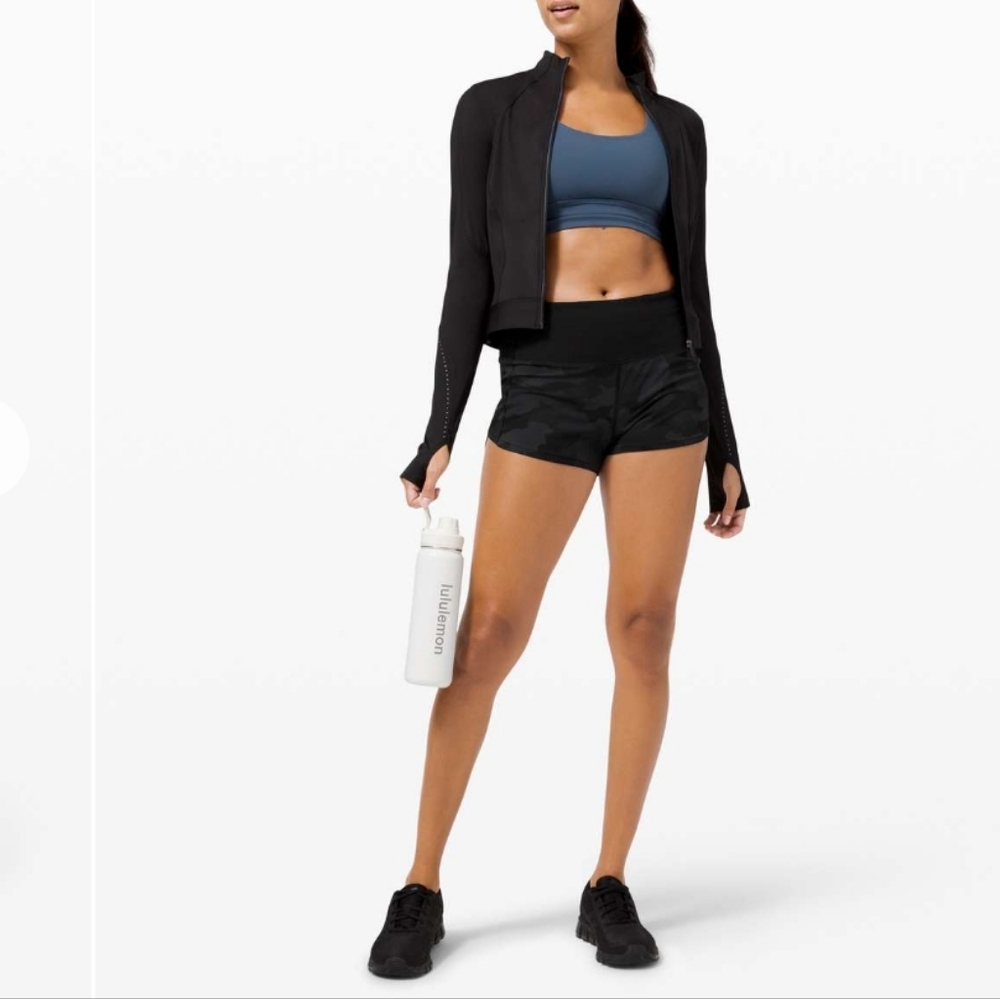 Lululemon Speed Up Camo Shorts